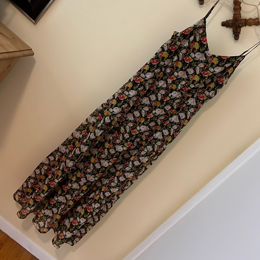 J. Crew Mercantile Floral Maxi Sundress Sz S